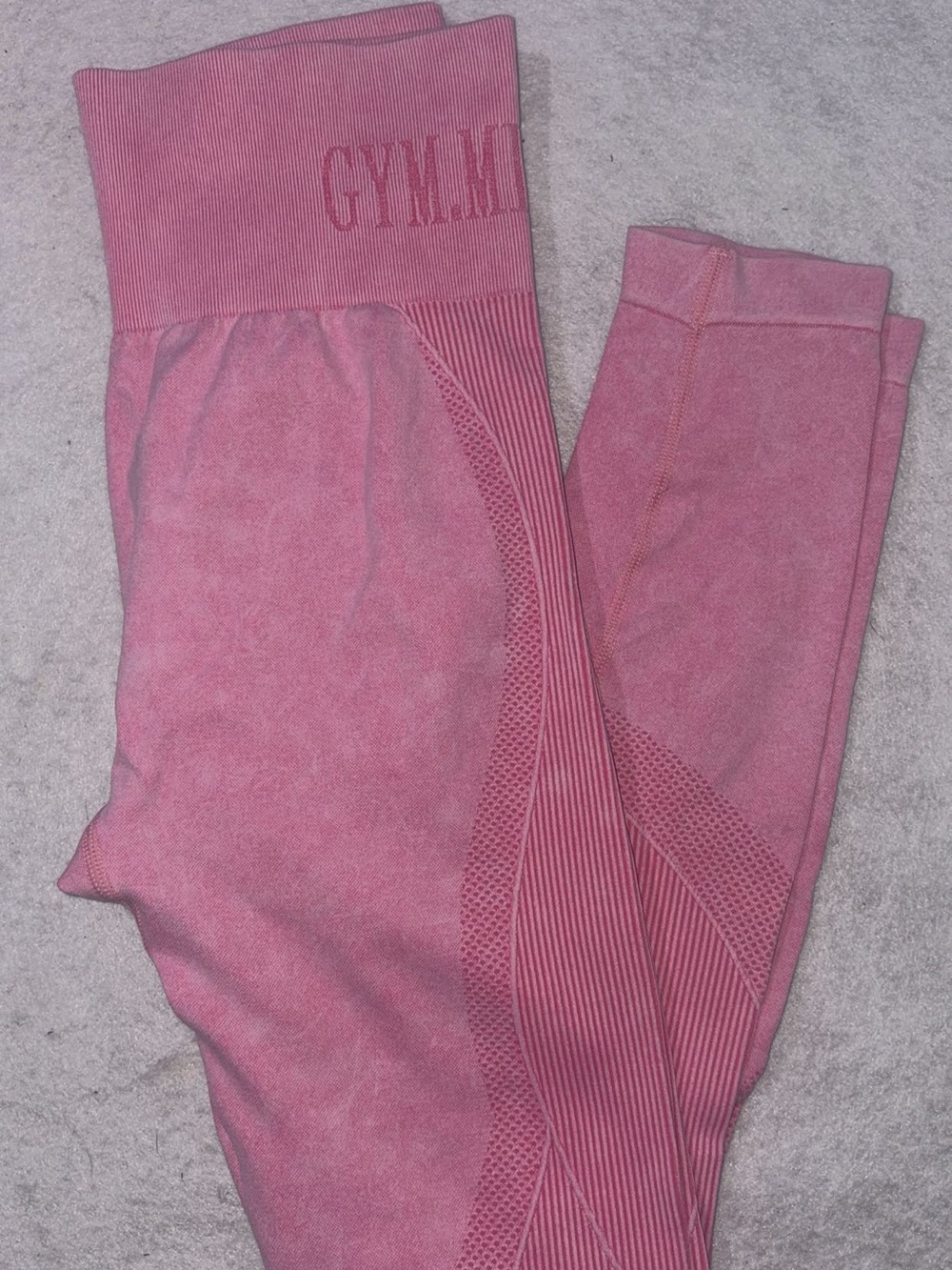 H&M Dusty Rose Sculpting High-Waist Leggings